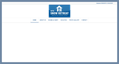 Desktop Screenshot of hotelsnowretreat.com